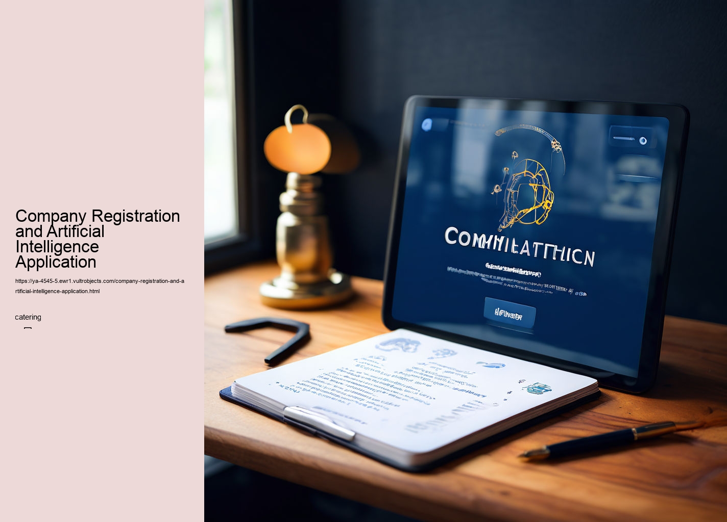 Company Registration and Artificial Intelligence Application