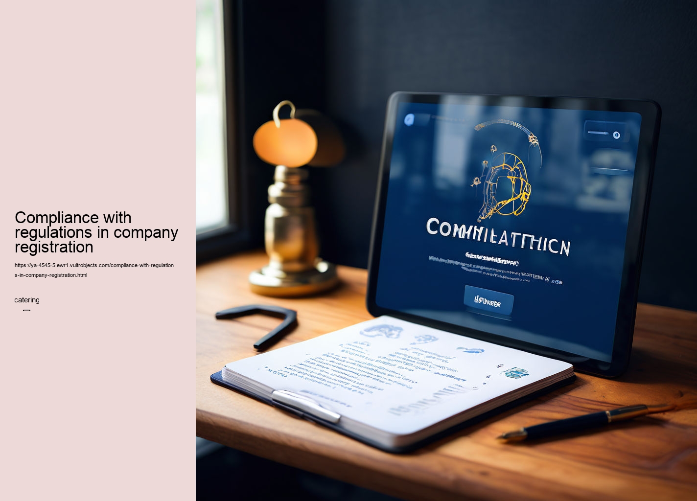 Compliance with regulations in company registration